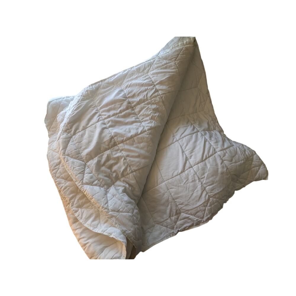 CHAMFER! ENVIROSLEEP HYPOALLERGENIC DUVET FILLER, COMFORTER, WHITE! SZ QUEEN - Picture 14 of 16